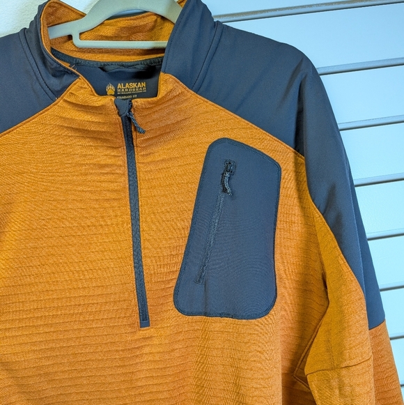 Duluth Trading‎ Company Alaskan Hard Gear Blackburn Standard 1/4 Zip Mock 3XL - Picture 5 of 6